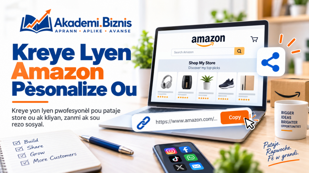 12 Kreye Lyen Amazon Pèsonalize Ou